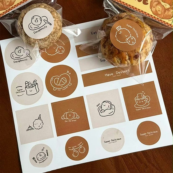 铜版纸不干胶印刷